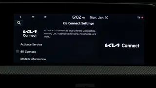 Kia Connect Activation