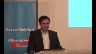 Veranstaltung mit Dr. Malte Kaufmann und Georg Pazderski (AfD) in Heidelberg