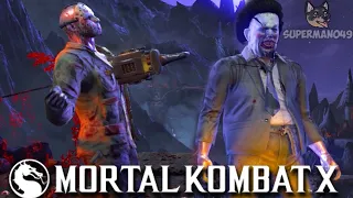 Awesome Pretty Lady Leatherface Brutality Finish! - Mortal Kombat X: "Leatherface" Gameplay