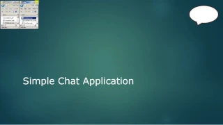 C# Simple Windows Client/Server Chat Application (using WCF & WPF)