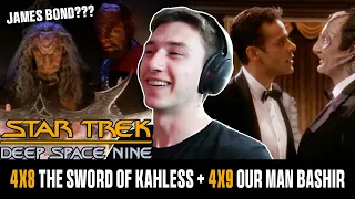 STAR TREK DS9 The Sword of Kahless + Our Man Bashir | 4x8/4x9 REACTION | FIRST TIME WATCHING!!