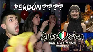 REACCIÓN A EUROVISION 2022 (NOS VOLVEMOS LOCOS Y DAMOS MUCHA VERGÜENZA AJENA TODO EL RATO)