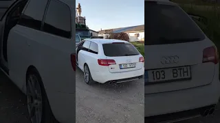 Audi S6 C6 5.2FSI V10 Milltek exhaust sound - Baby Lamborghini