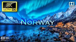 NORWAY 🇳🇴 in 8K Ultra HD 60fps Dolby Vision - Land of the Midnight Sun