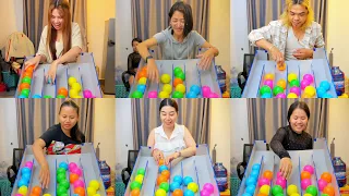 Puzzle sort ball game challenge 1 minutes