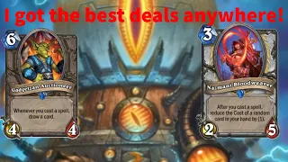 Wild Hearthstone - 'thunning the opponent as a Priest on ladder