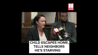 Parents arrested after child escapes home, tells neighbor he's starving