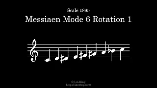 Scale 1885: Messiaen Mode 6 Rotation 1