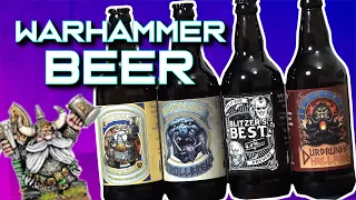 WARHAMMER BEER? We drink and review all four of Bugman's Beers!