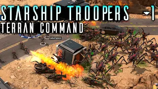 НОВАЯ СТРАТЕГИЯ! Starship Troopers - Terran Command (Beta) - 1 Миссия