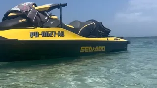 Testing trip to Isla Cardona SeaDoo RXT Ponce Puerto Rico