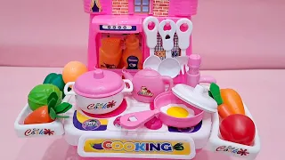 4 Minutes Satisfying with UnboxingCute  pink kitchen play set ll @MiniToysWorld1  llASMRl Disney