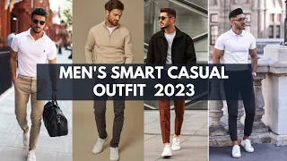 Men's smart casual outfit 2023 | smart casual outfit 2023