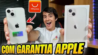 COMPREI UM IPHONE 13 NO ALIEXPPRESS COM GARANTIA APPLE.