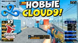 НОВЫЕ КЛАУДА ПЕРВАЯ ИГРА!! - CLOUD9 vs SASHI - ЛУЧШИЕ МОМЕНТЫ - Esports World Cup 2024 (CS2)