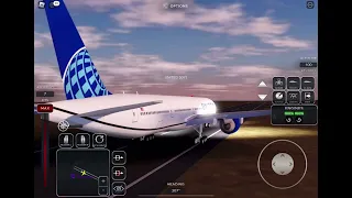Project flight 777-300 United