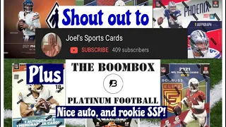 June Platinum Boombox: Nice auto and SSP! Plus a shout out to an awesome channel