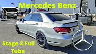 Mercedes E350 V6 Full tube Stage 2  Concurrence De La Bmw F10