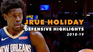 Jrue Holiday Defensive Highlights | 2018-19