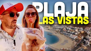 Plaja Tenerife | Playa Las Vistas | De ce să faci vacanță în Tenerife? (4K)