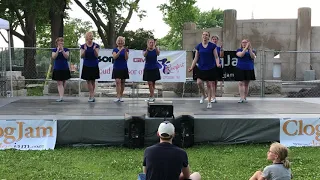 ClogJam Clogger La Crosse WI  "Rattlin Bog" Riverfest 2019