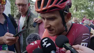 Geraint Thomas - Interview at the finish - Stage 20 - Giro d'Italia 2024