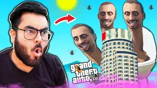 😂 GTA 5 Giant SKIBIDI Toilet Mod 😂| Hitesh KS