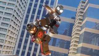 LEGO Spiderman Gets The Symbiote...(Blender 3D Animation)