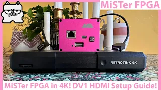MiSTer FPGA in 4K! Direct Video Mode 1 on RetroTink 4K over HDMI...Super Impressive!