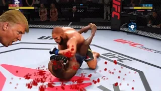 БОЙ UFC 239 Сантос против Джон Джонса ,в игре Ufc 3 концовка Шокировала