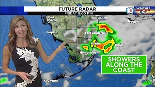 Chance of showers Friday leads into drier Mother's Day weekend