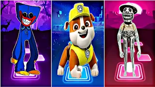 💥Poppy Playtime 3 🆚 Paw Patrol rosky 🆚 ZOONOMALY ||TILES HOP BABY ||🎯 🏆