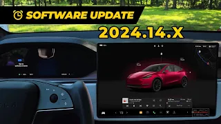 Tesla Software Update - 2024.14.X (v12 UI and more)