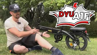 🚲 Unboxing & Test Ride: DYU A1F 16" Full Folding E-Bike - The Ultimate Urban Companion! 🌆