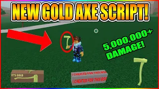 HOW TO GET GOLD AXE FOR FREE! (NEW METHOD!) [NOT PATCHED!] LUMBER TYCOON 2 ROBLOX