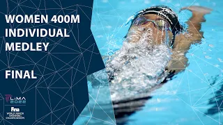 Women 400m Individual Medley Final | Full Race | FINA World Junior Swimming Championships