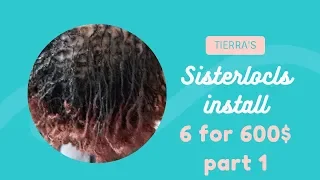 tierra's install:  6 for 600 client number 1