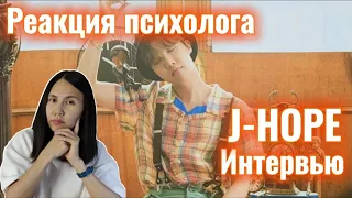 BTS/J-Hope - сказочное интервью Джей Хоуп, Реакция Психолога