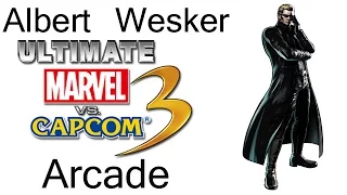 Ultimate Marvel VS Capcom 3 Arcade - Albert Wesker {& The Resident Evil Team}