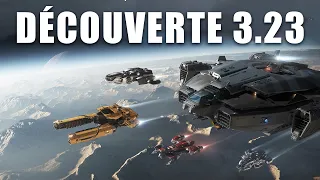 STAR CITIZEN - Mes PREMIERS PAS sur la 3.23 (C'est un NOUVEAU JEU !) - Replay