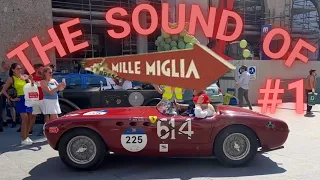 The Sound of Mille Miglia Idling and Acceleration Episode 1 #classiccars #millemiglia  Videos
