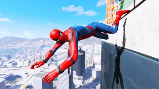 GTA 5 SPIDERMAN Ragdoll Fails & Funny Moments Episode 01 (Euphoria Physics)