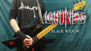 Loudness - "Black Widow" (Bass Guitar Cover with Tab ベース弾いてみた)