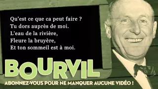 Bourvil - Ballade irlandaise - Paroles (Lyrics)