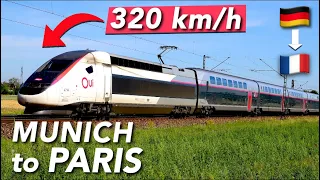 Munich to Paris at 320km/h with TGV INOUI - First class review