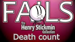 The Henry Stickmin collection death counter - FAILS Edition