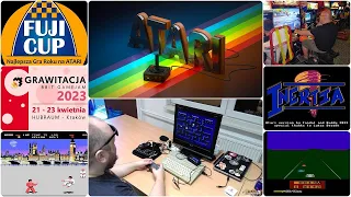 Borsuk Retro Gry TV: ATARI XL/XE - BOCIANU + Fuji Cup + Grawitacja 2023 + Przegląd Nowości (ReLive)