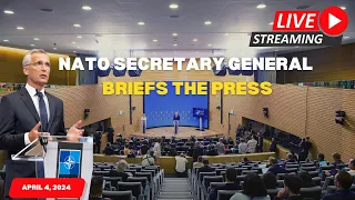 NATO Secretary General Press Conference following NATO Foreign Ministerial – #WeAreNATO