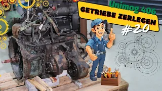 Großes Unimog Getriebe zerlegen #20 | Restauration & Technik