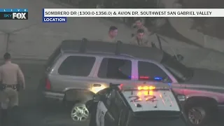 Pursuit suspect in custody after wild chase, standoff